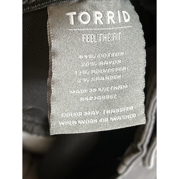 Torrid Skinny Jeans Gray Size 16 Preowned Cotton Bombshell Skinny Super Soft - Picture 6 of 7